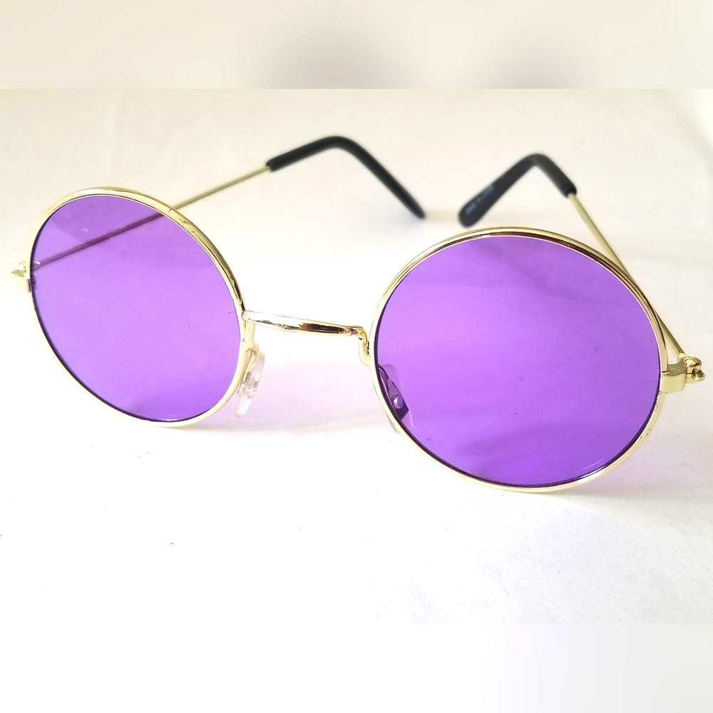 Purple Round Sunglasses No Name
